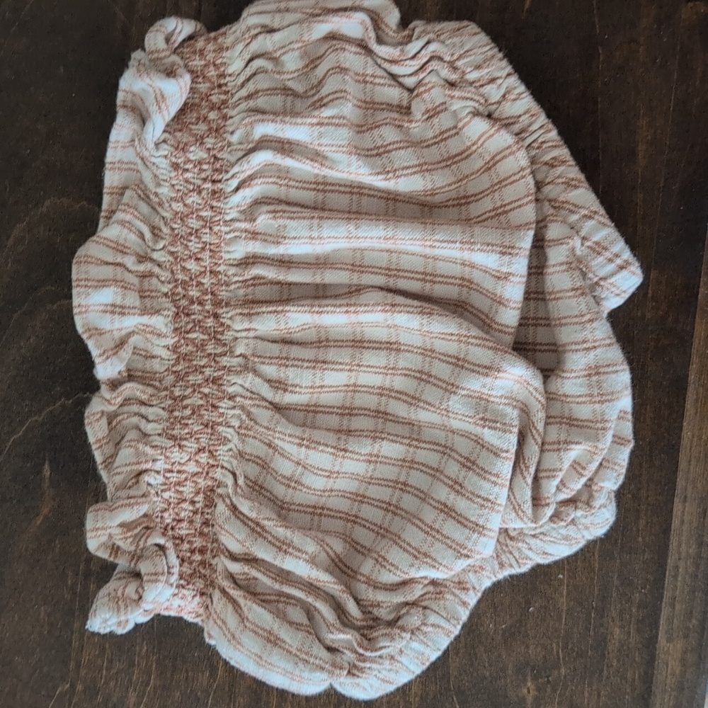 Apolina Plaid Ruffled Baby Bloomers - Picture 3 of 3